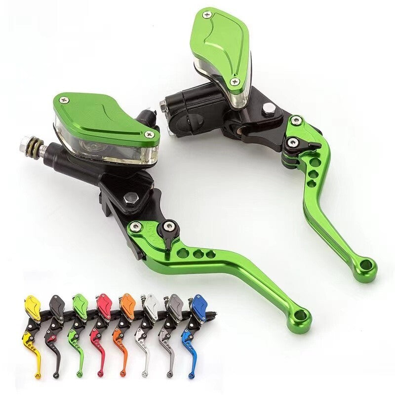 7/8 CNC Universal Motorcycle Brake Clutch Master Cylinder Reservoir Levers
