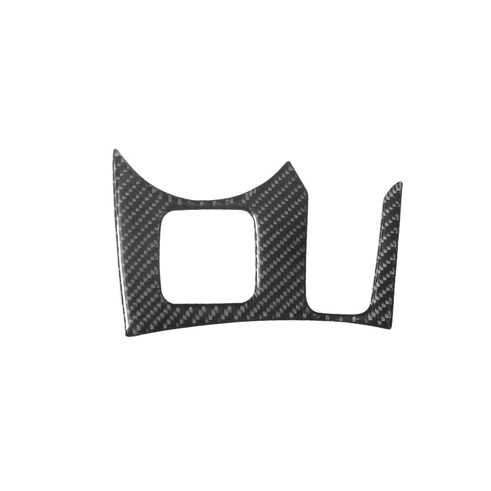 Carbon Fiber Heated Seats Surround Cover Trim for Mitsubishi Outlander 2014-2016