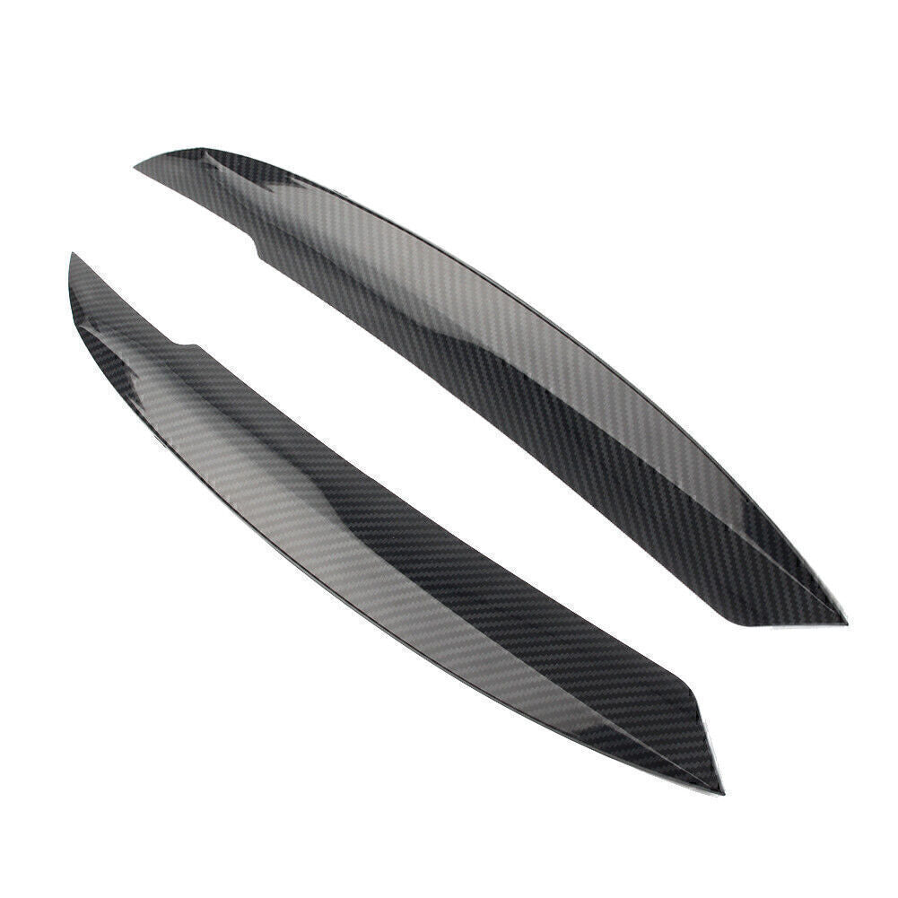 Carbon Headlight Eyelid Eyebrow Trim Cover Fits for VW for Jetta MK6 Sagitar NCS 2010-18