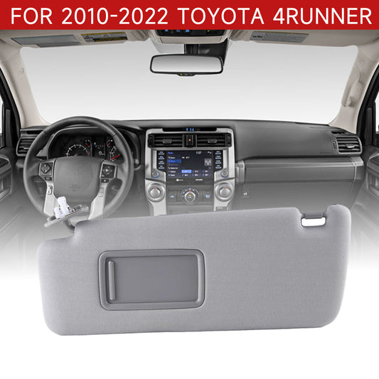 74320-35A91-B1 Light Gray Sun Visor Driver's Side Suitable for 2010-2022 for Toyota 4Runner
