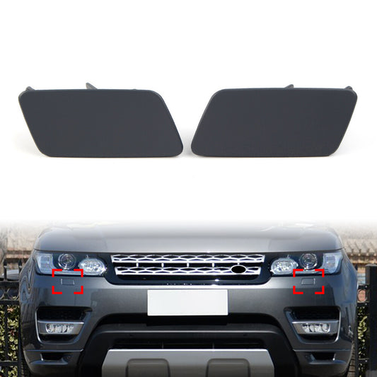 Pair Headlamp Washer Cover Cap for Range Rover Sport 2014-2017 LR045044