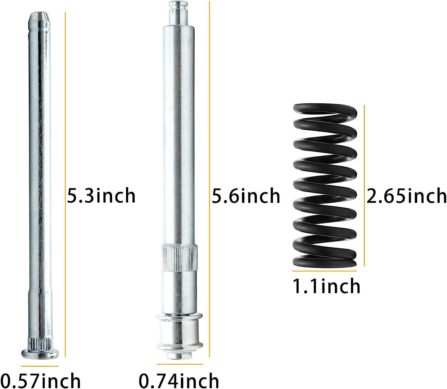 Automotive front door hinge and bushing kit for Chevrolet for GMC pickup truck SUV 12540326