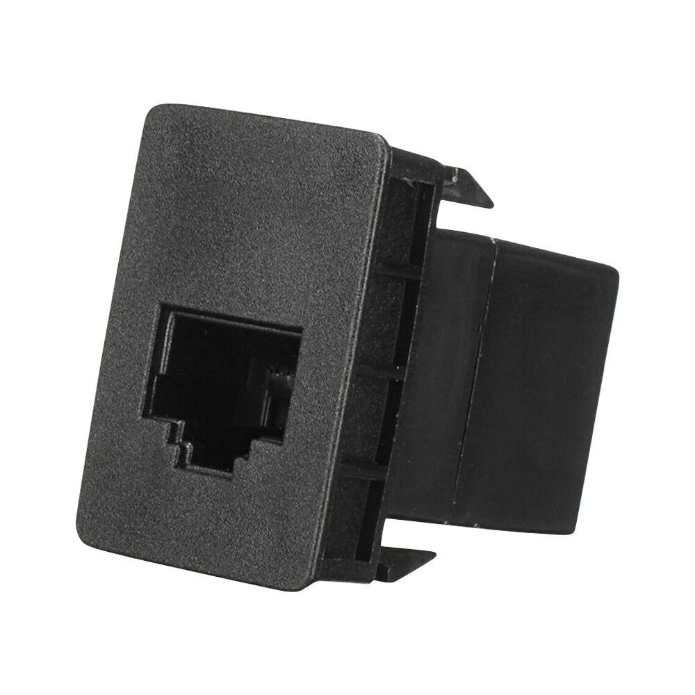 RJ45 UHF Radio Switch Panel Dash Socket Black fit for Toyota Prado Hilux Landcruiser