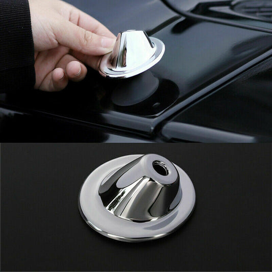 1P for Toyota FJ Cruiser 2006-2017 Chrome External Antenna Base Trim Decor Cover