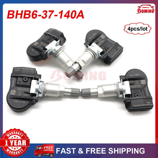 4PCS New Tire Pressure Monitor Sensor TPMS for Mazda MX-5 Miata 2009-2015 433MHz