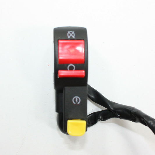 Motorcycle bike handlebar switch retrofit to start flameout horn button package