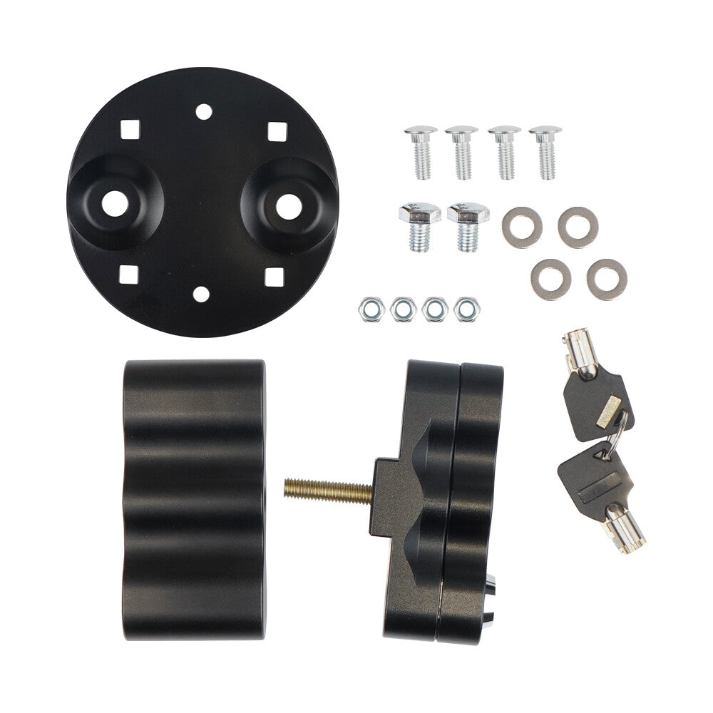 One upgrade installation lock with key, suitable for Rotopax lock installation.