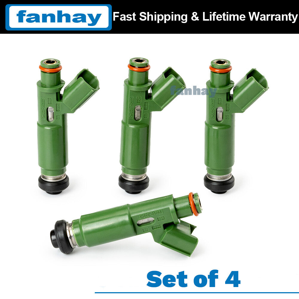 4-piece fuel injector for Toyota for Corolla MR2 Spyder 1.8L 00-04 2325022040 232500D040