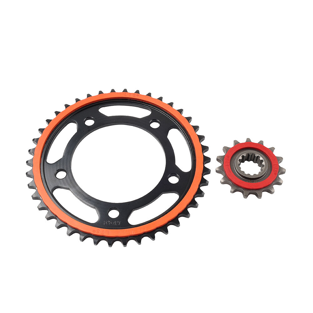 Front 15T Rear 42T Rubber Cushioned Sprocket Kit Set for Honda CBR650R CBR650F