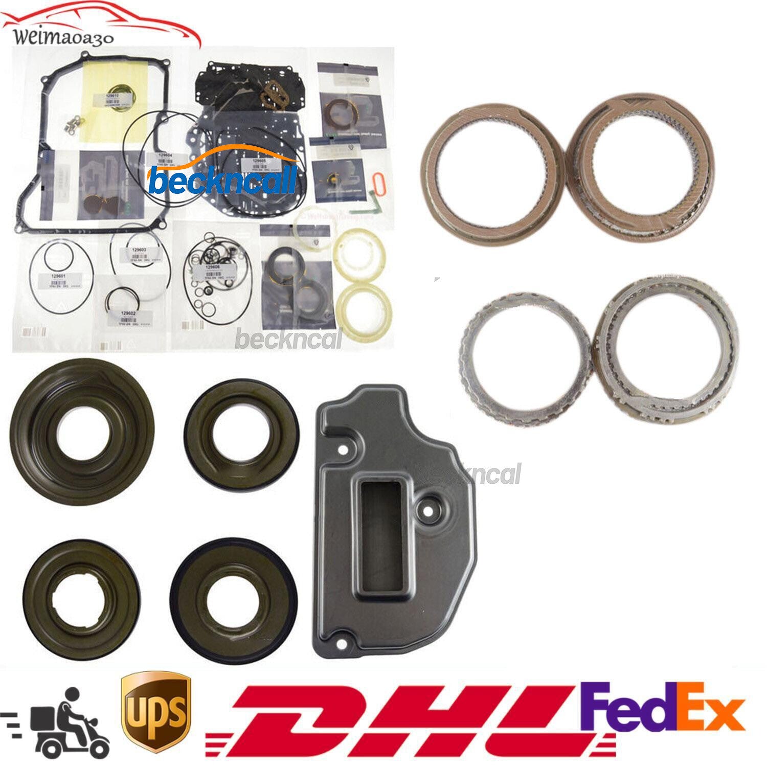 09G TF60SN Transmission Rebuild Seal Overhaul Kit 6 Speed For Beetle for Jetta for Golf