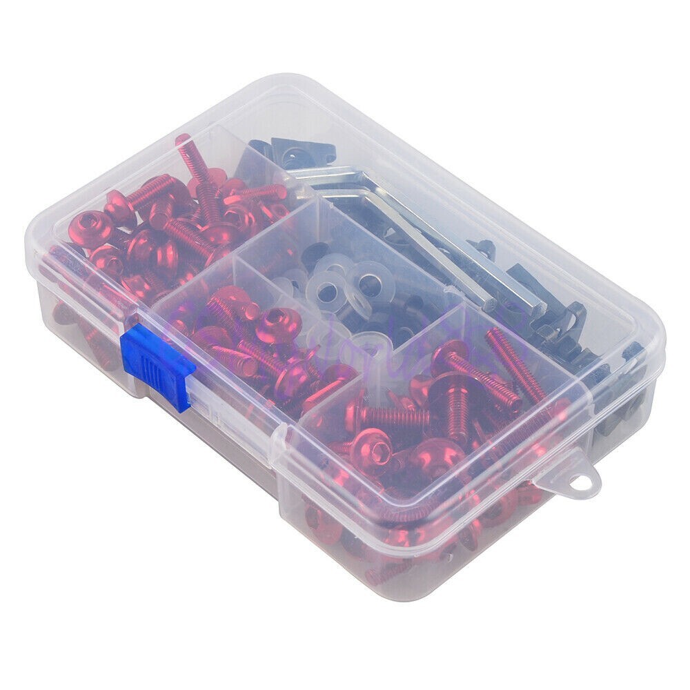 177pcs Fairing Bolts Screws Body Nuts Windshield fit for GSXR600/750/1000 SV SFV