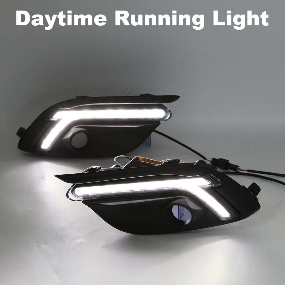 DRL LED Daytime Running Light Lamp With Turn Signal for Mazda 3/Axela 2017-2018