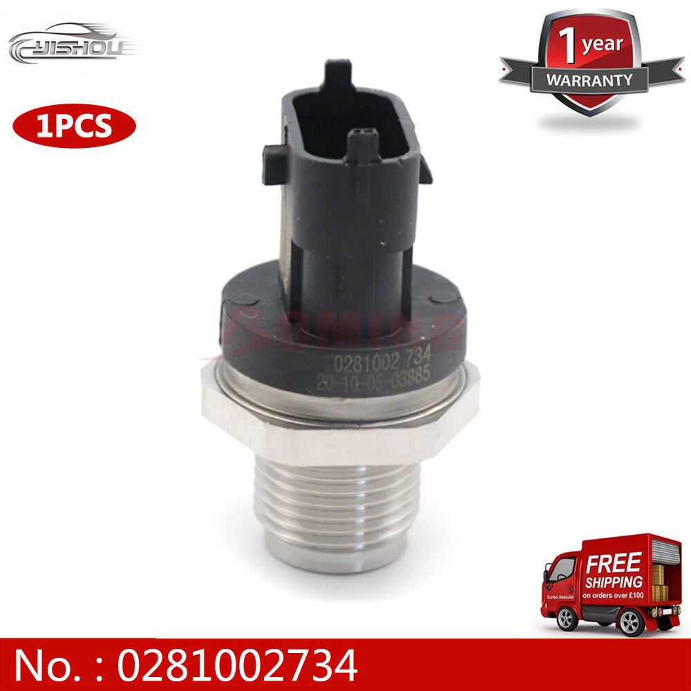 Fuel rail high adjuster pressure sensor 0281002734 for ALFA ROMEO 147 for LANCIA