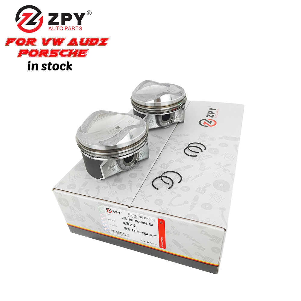 ZPY Stock car manufacture STD ring piston set custom 83mm engine piston for audi