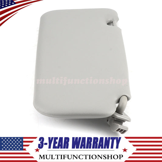 Right Passenger Side Gray Sun Visor for Hyundai Accent 1E 11-15 For 85220-1R000