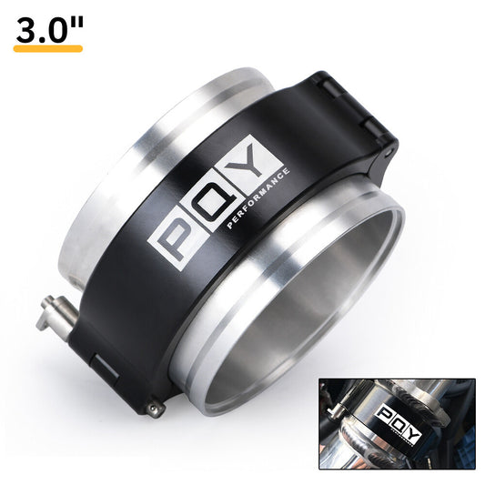 Aluminum 76mm 3inch HD Clamp V-band Quick Release Clamp For Intercooler Pipe 3''