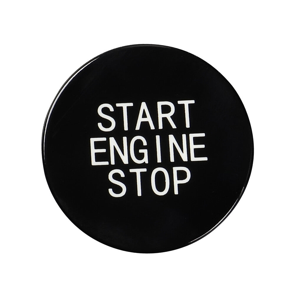 Auto-Motor vorne Start-Stopp-Schalter-Abdeckung f¨¹r for BMW 3/8/X-Serie schwarz