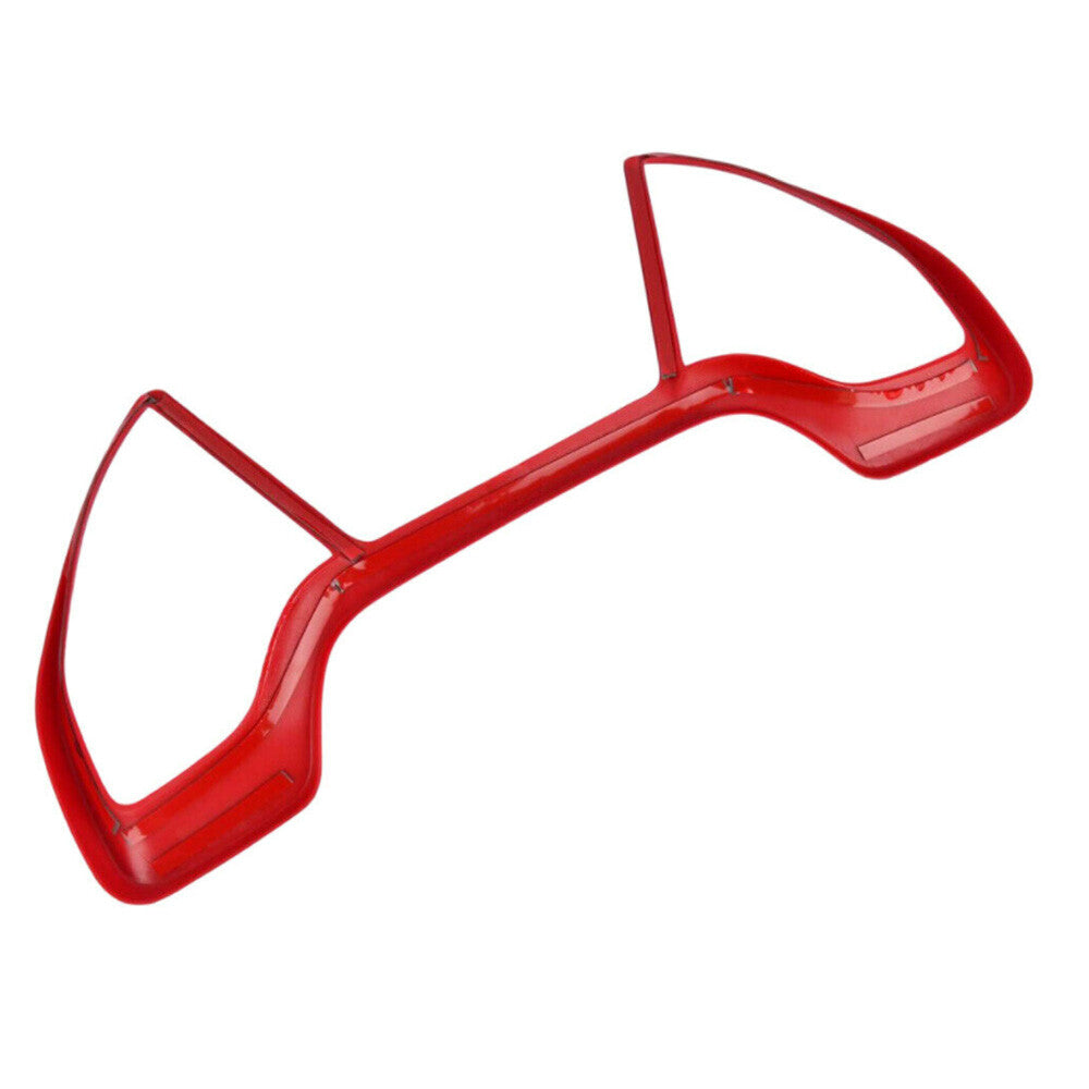 ABS Red Inner Dashboard Frame Panel Cover Trims for Honda for Civic 2016-2019 10th