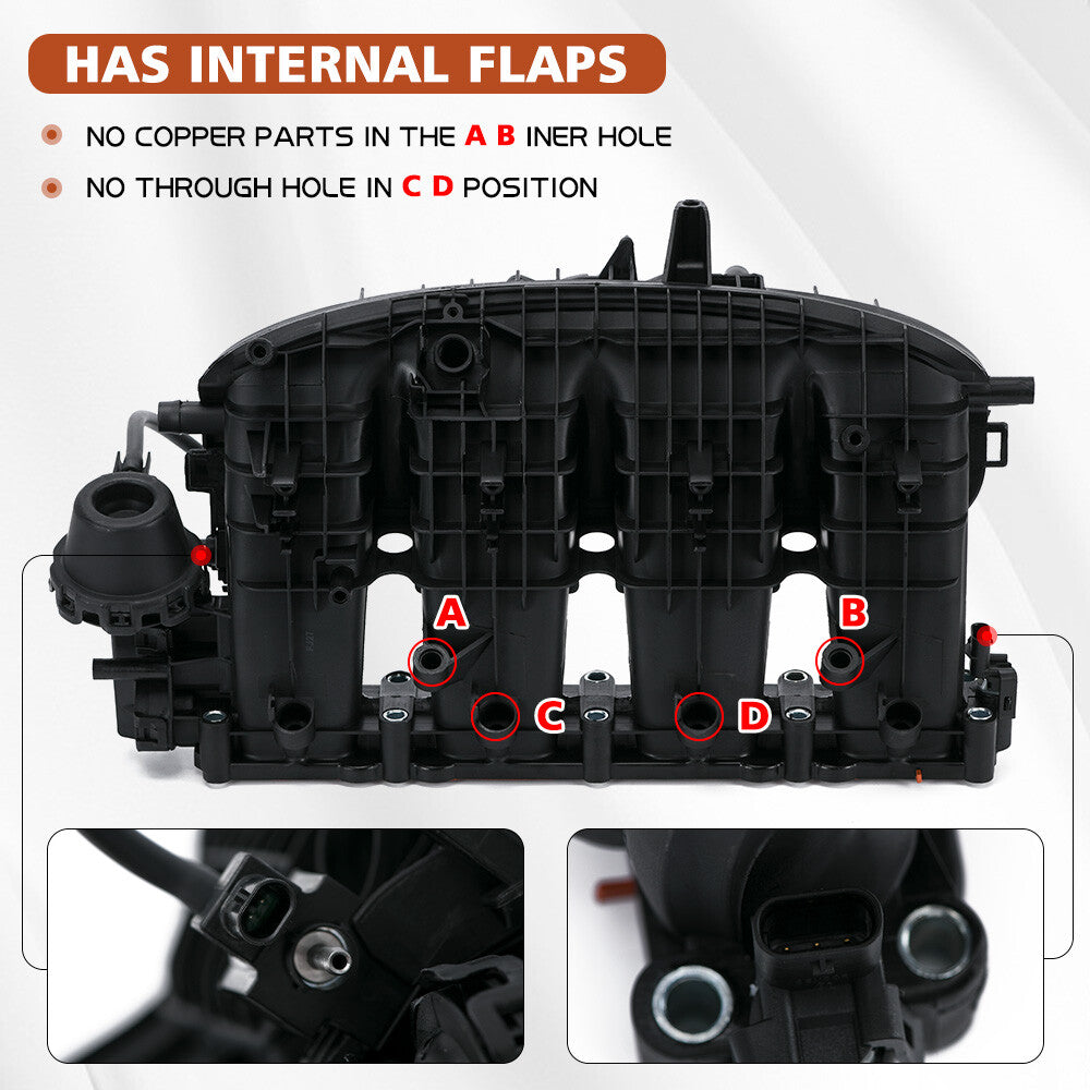 2.0T Intake Manifold for VW for Golf for Tiguan MK2 for Audi A3 A4 A5 06L133201AH CNCD CYPA