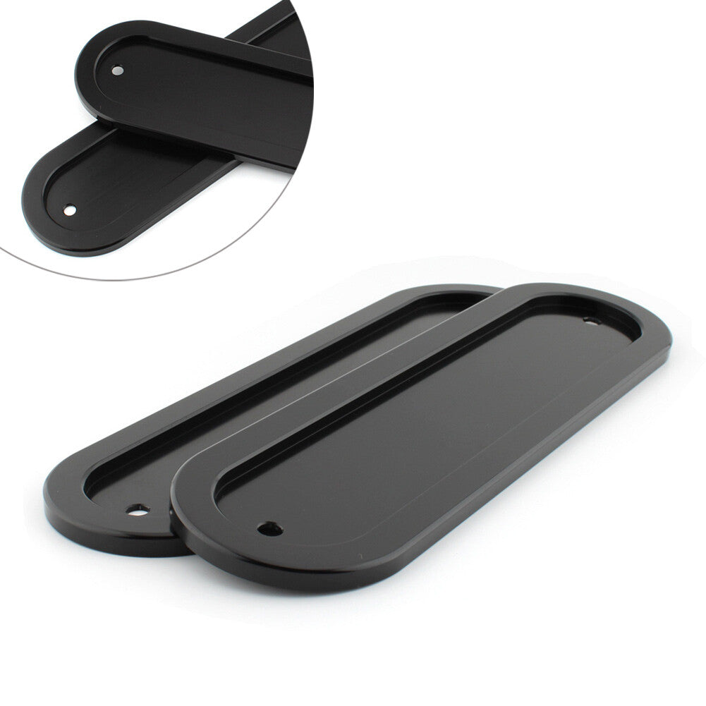 Engine Side Mark Sign Ornamental Decorative CoverAluminum Black for BMW R18 20+