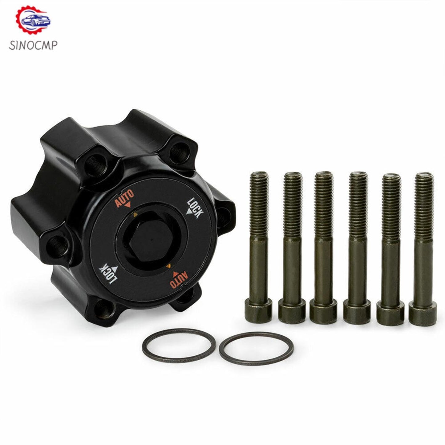 2PCS Auto Wheel Hub Lock 40250-VB200 Replacement for Patrol GU Y61 TD42