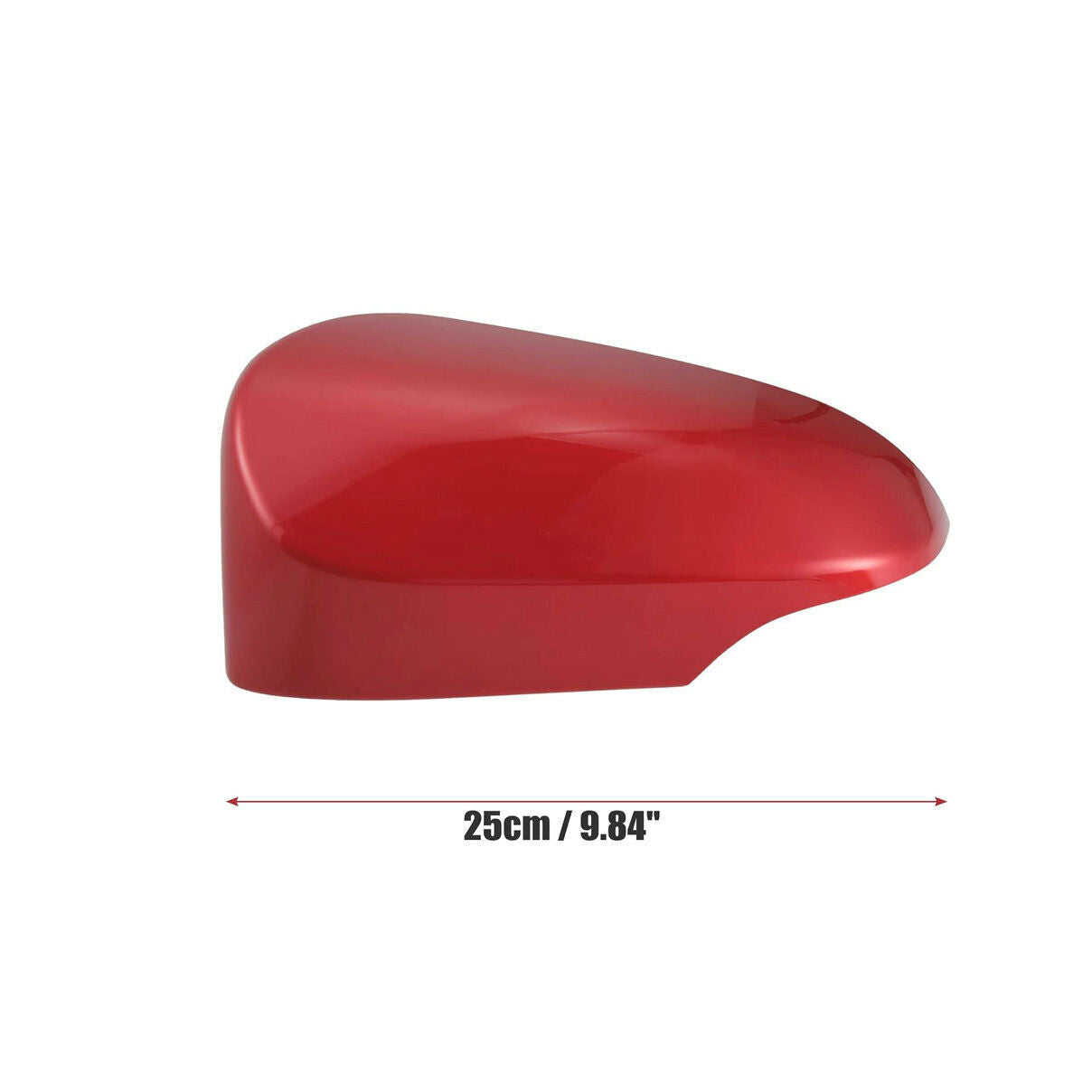 Left Driver Side Door Wing Mirror Cover Cap Red for Toyota Yaris13-20