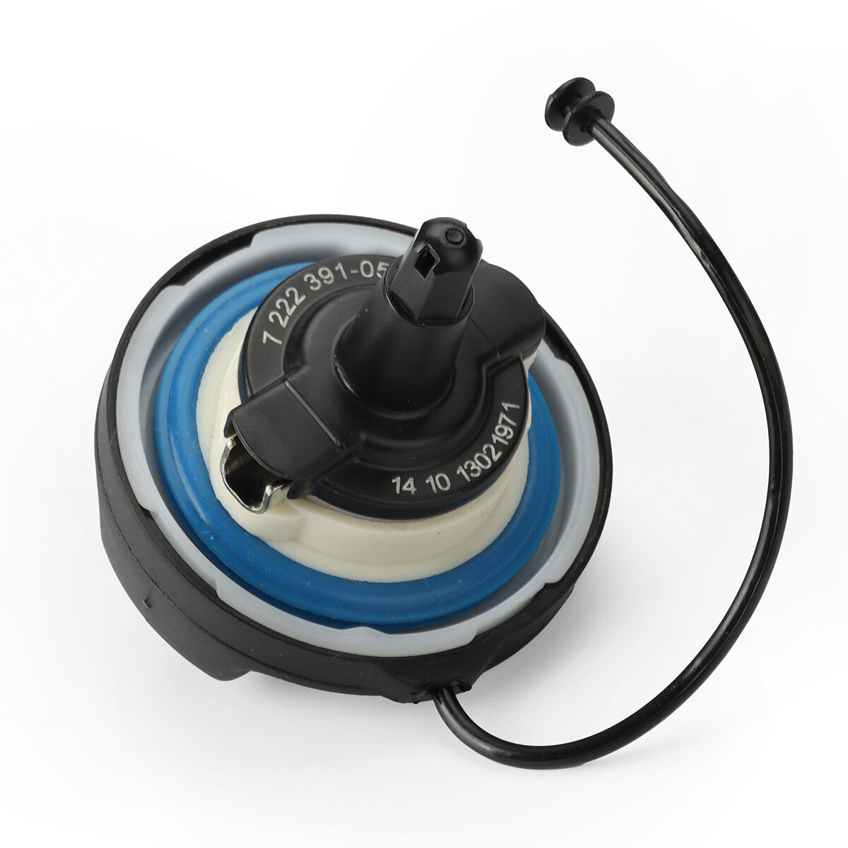 One-piece pack of fuel tank filler caps suitable for BMW 128i, 135i, 320i, 323i, 325i, 328i, and 16116756772 models.
