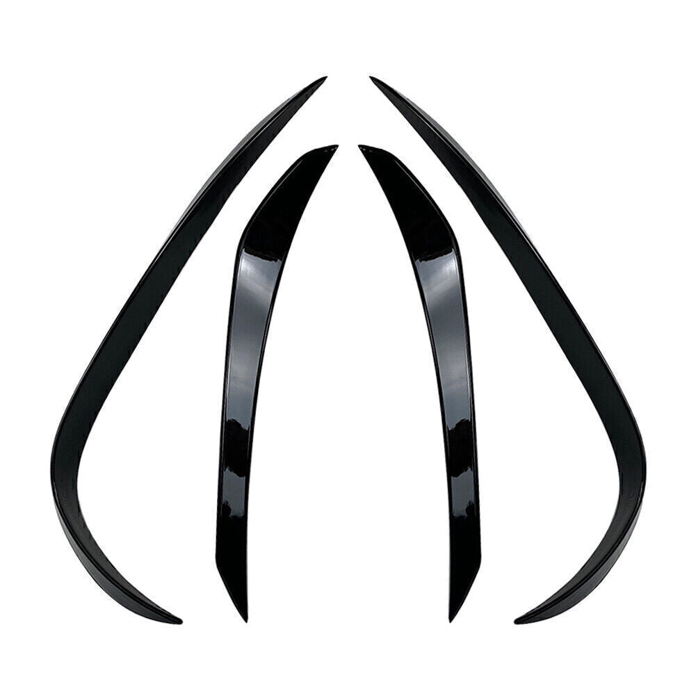 Glossy Black Front Bumper Lip Splitter Spoiler for Mercedes-Benz GLB X247 20-21