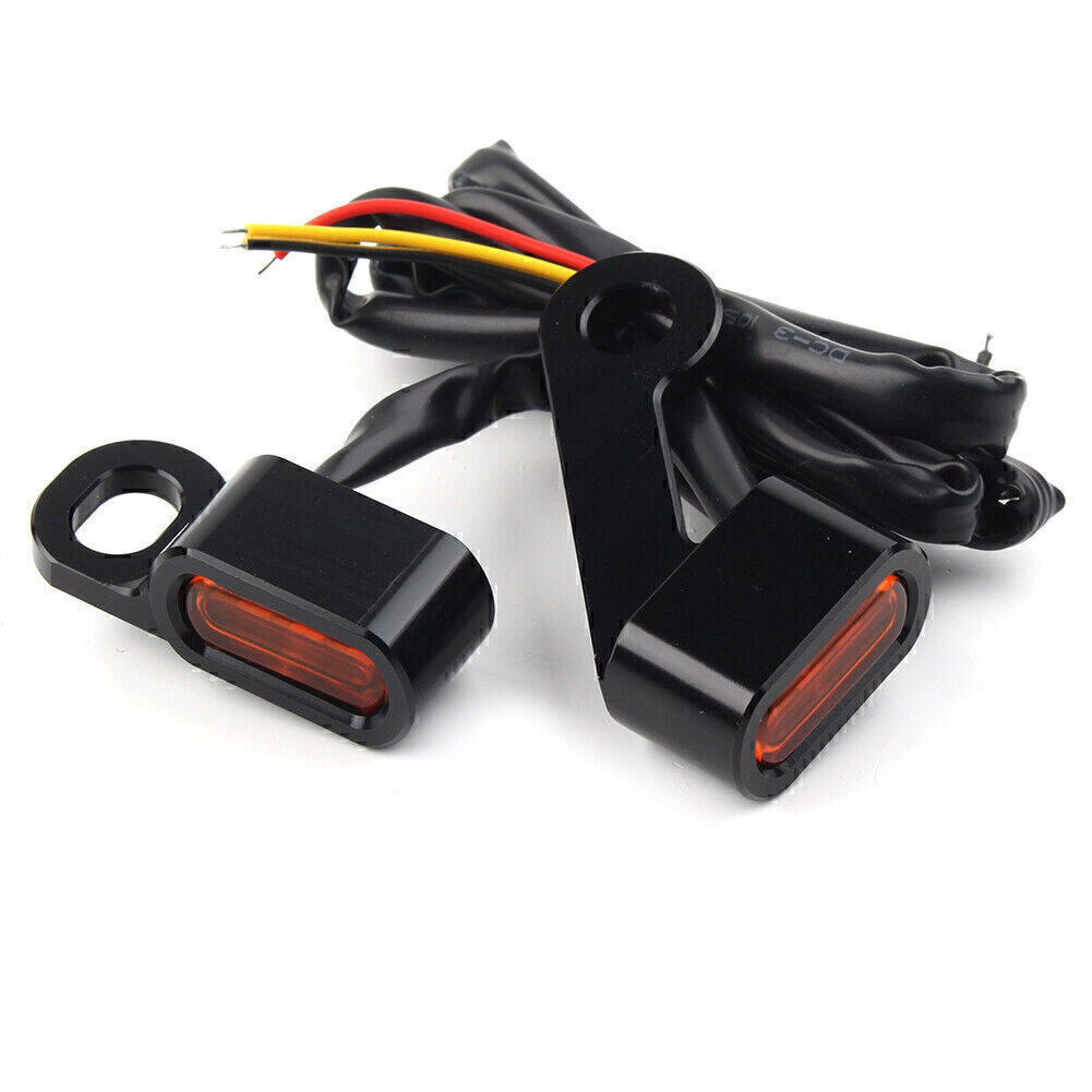 Handlebar Blinker Indicator Lamp for Mini LED Turn Signal Light for Harley Sportster