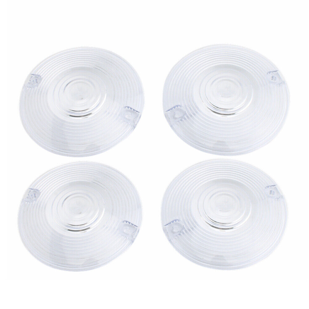 Fit for Harley Davidson Electra Glide 4x Turn Signal Light Cover Clear Lens