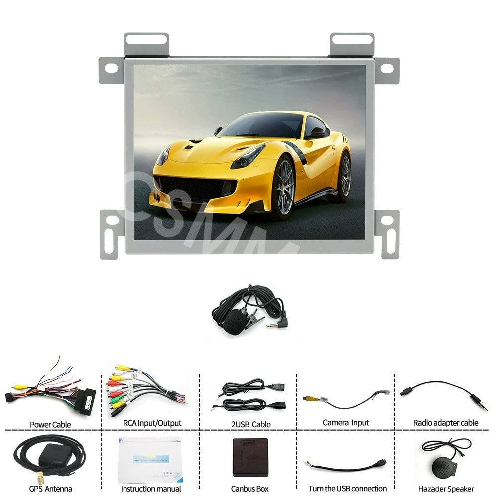 Car Multimedia Player GPS Navi 4+32G Head Unit Fit for Dodge for Charger 2011-2023