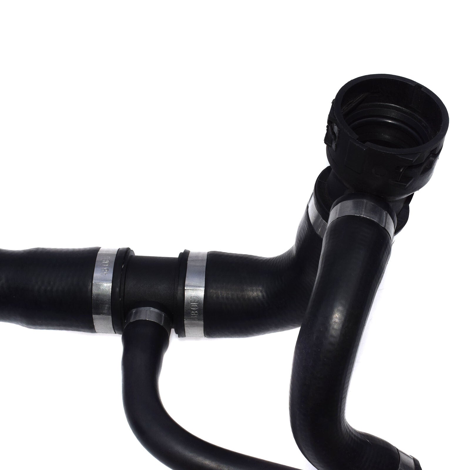 Upper radiator hose to thermostat compatible with for BMW E60 525i 530i 2004-05 17127519255