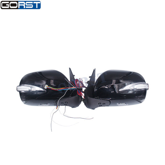 Electric reflector rearview mirror with external LED light for Toyota Hiace cars