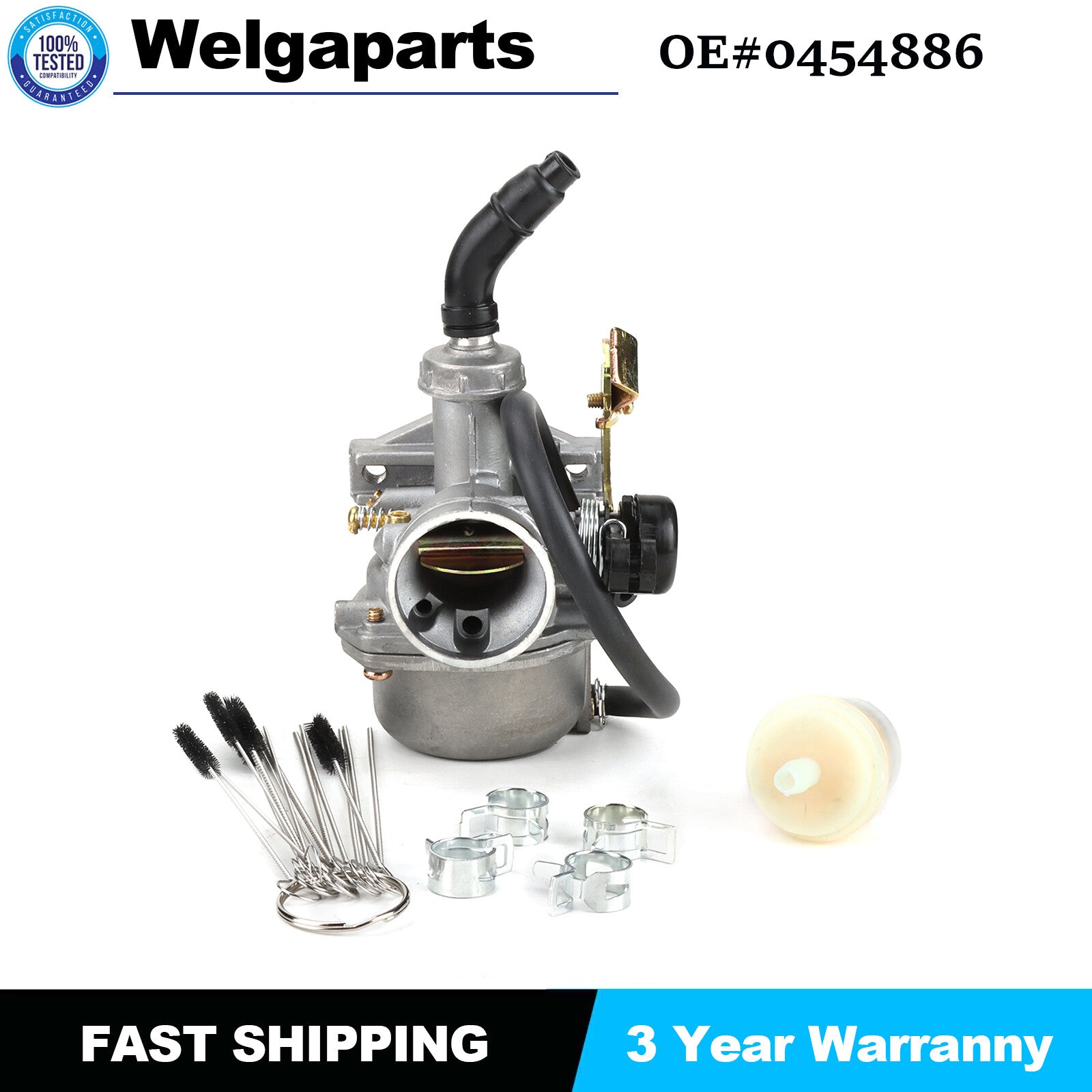 0454886 for Polaris Sportsman 90 07-2014 50 08-14 Outlaw 90 07-14 Carburetor Set