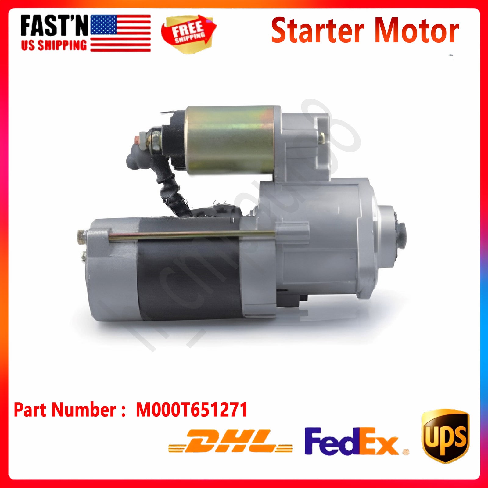 24V Starter Motor M000T651271 For Excavator Parts HD250 Starter M000T651271