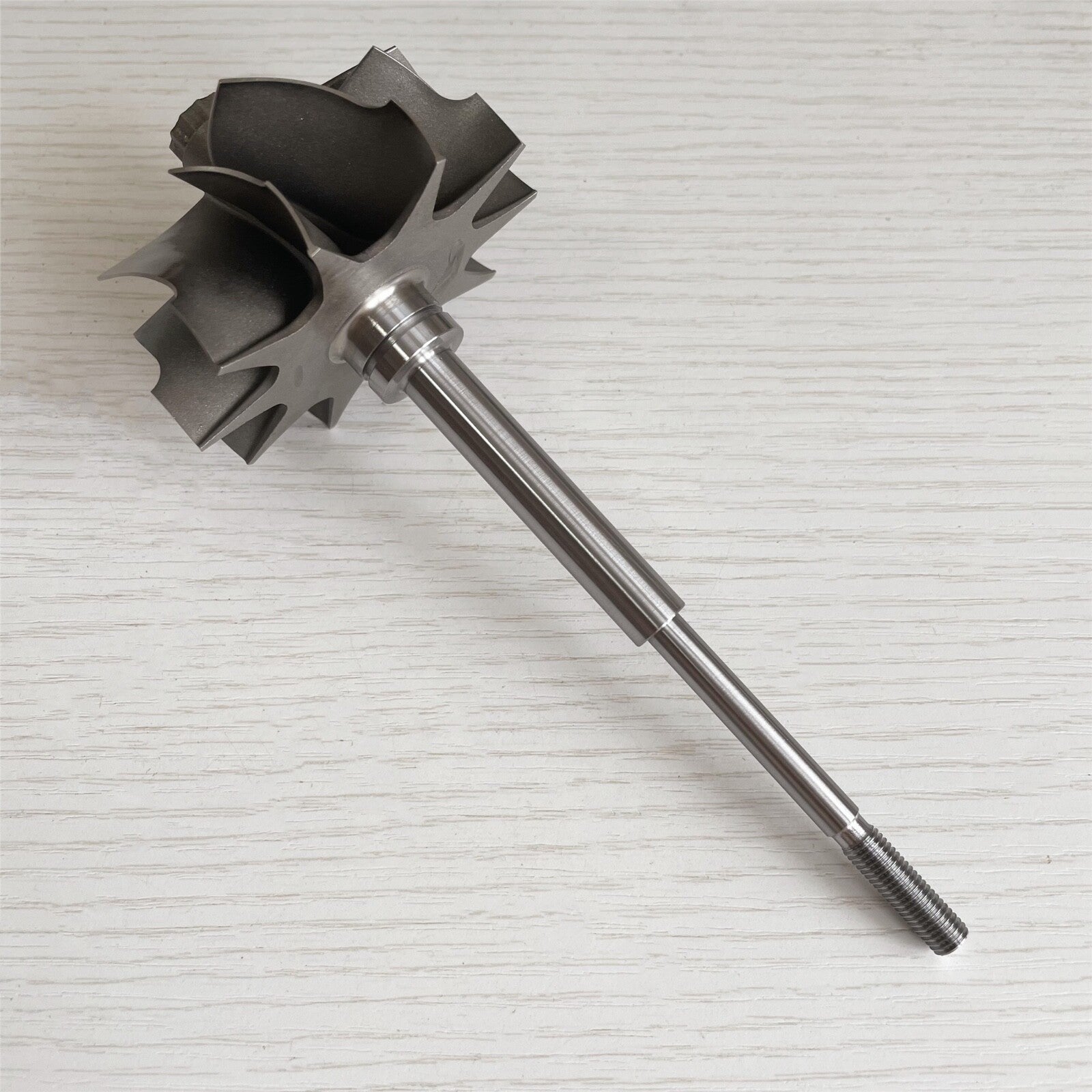 HX40 67X76mm 5+5 blades turbo wheel/turbo shaft and wheel suitable for turbocharging