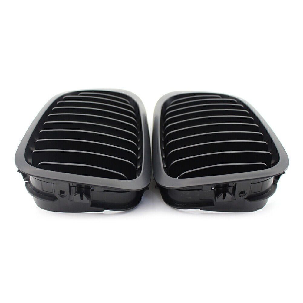 Front Kidney Bumper Grille Fit for BMW 3-Series E46 Coupe 1999-2003 Pre-facelift 2x