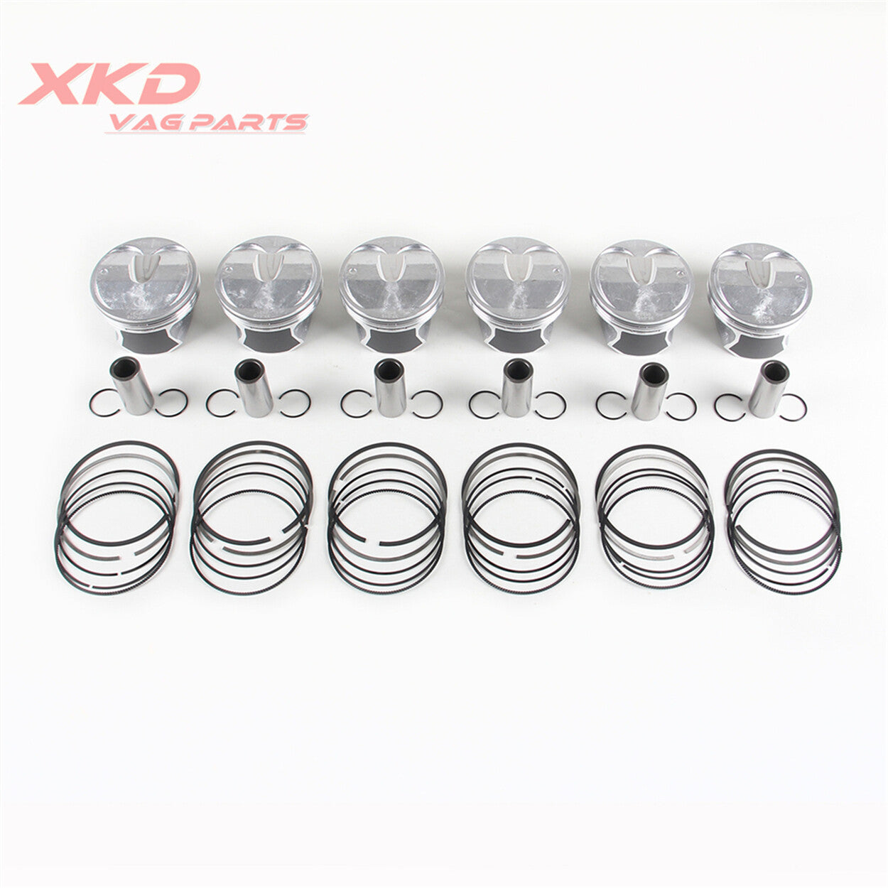 3.0L STD Pistons Rings Kit Fit for Cadillac CTS SRX for Chevrolet Equinox for GMC