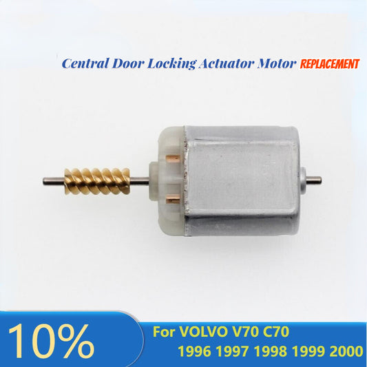 Central door lock actuator motor for Volvo V70 C70 1996 - 2000 vehicles.