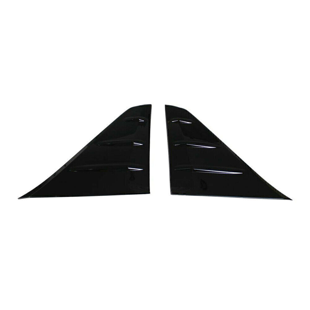 2Pcs B-Pillar Molding Cover Trim Mirror Fit for Toyota Alphard Vellfire 2016-19 2018