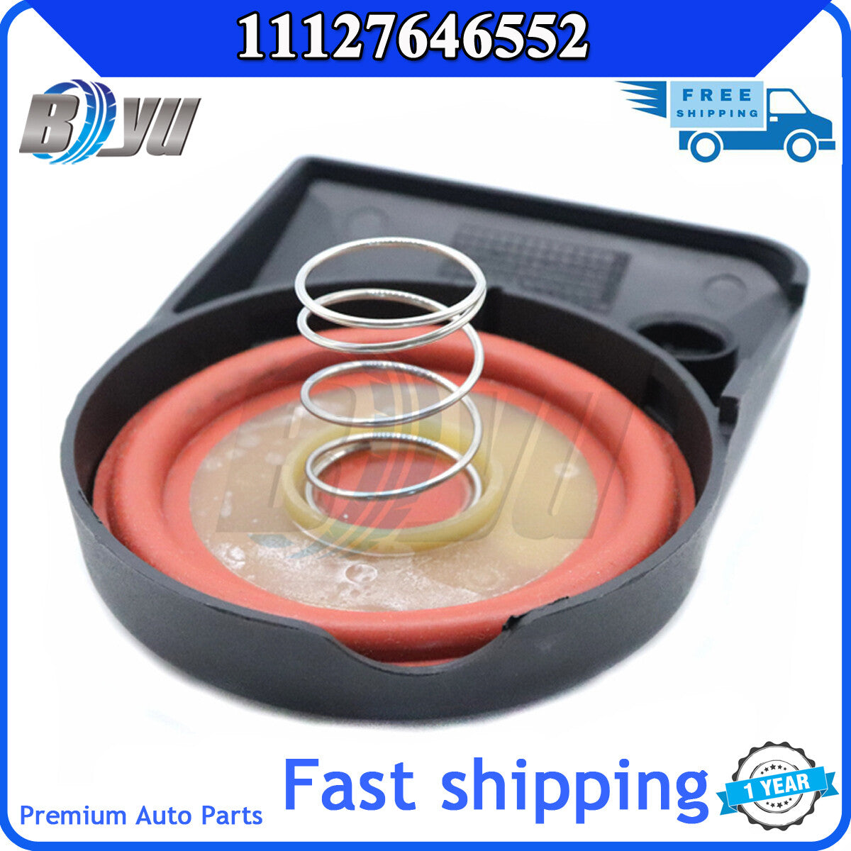 Suitable for 07-16 for Mini Cooper Countryman Paceman 1.6L PCV cap with film, 1 piece.