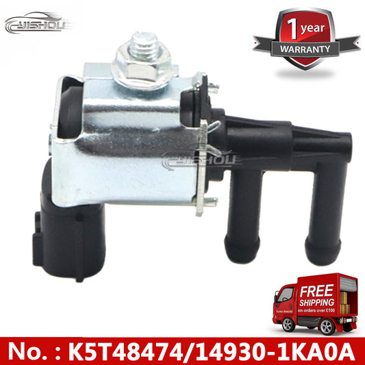 The steam tank purification solenoid valve is suitable for 2005-09 for Nissan Infinity 3.5L and 4.5L models 14930-1KA0A