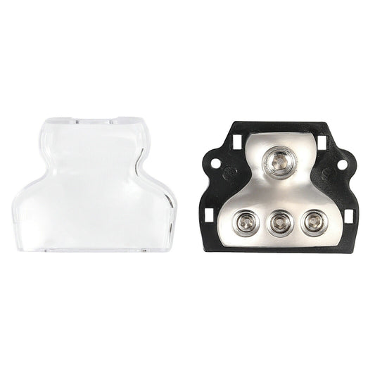 3Way Distribution Block Car Audio Power Wire Splitter 10 Gauge in 34 Gauge Out