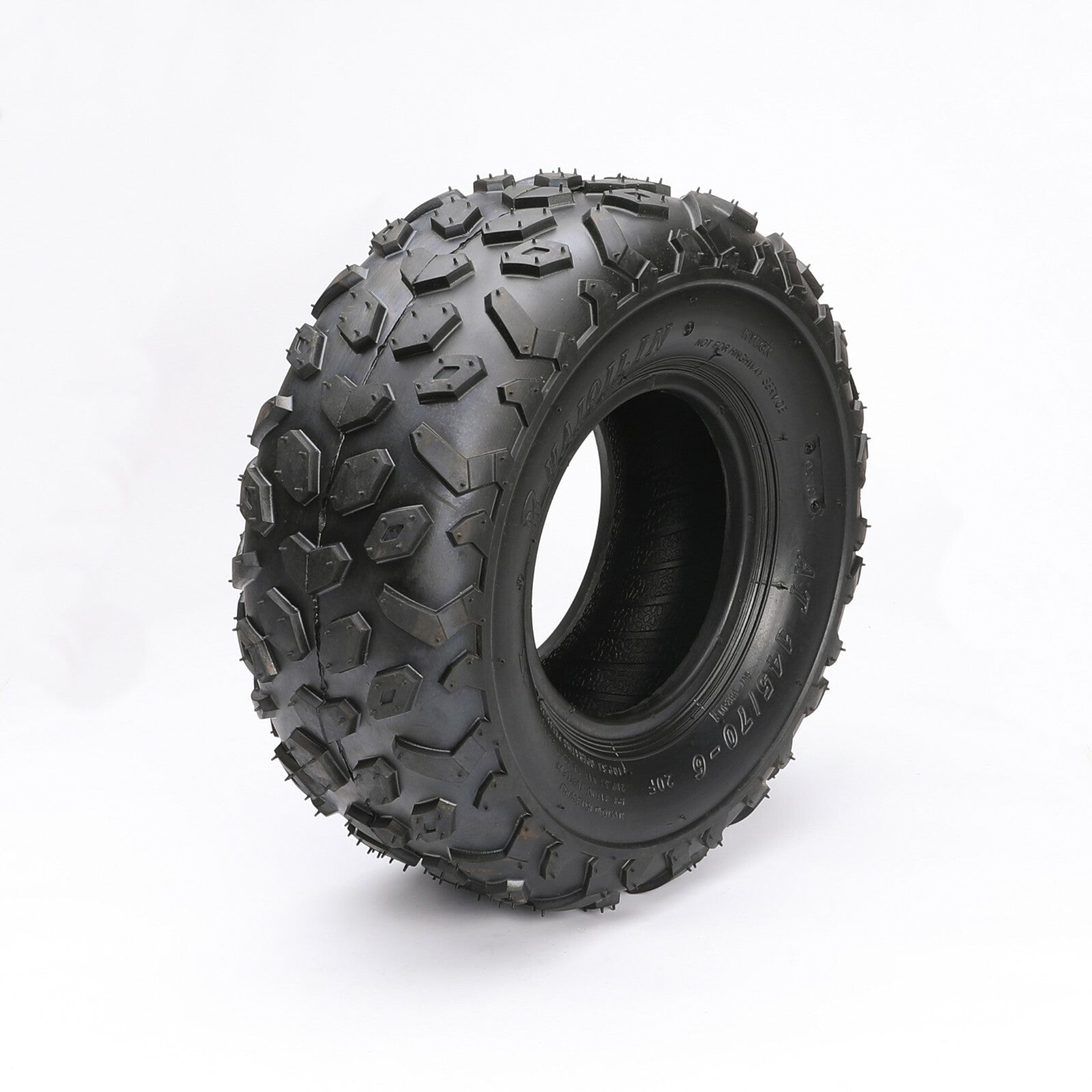 2-pack of 145x70-6 tires, tubeless 145/70-6 tires suitable for all-terrain vehicles, go-karts, four-wheeled bicycles, and coolers.