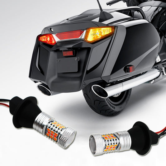 LED turn signals in red and amber for 2001-2017 for Honda GL1800/F6B 3535-SMD (Latest)