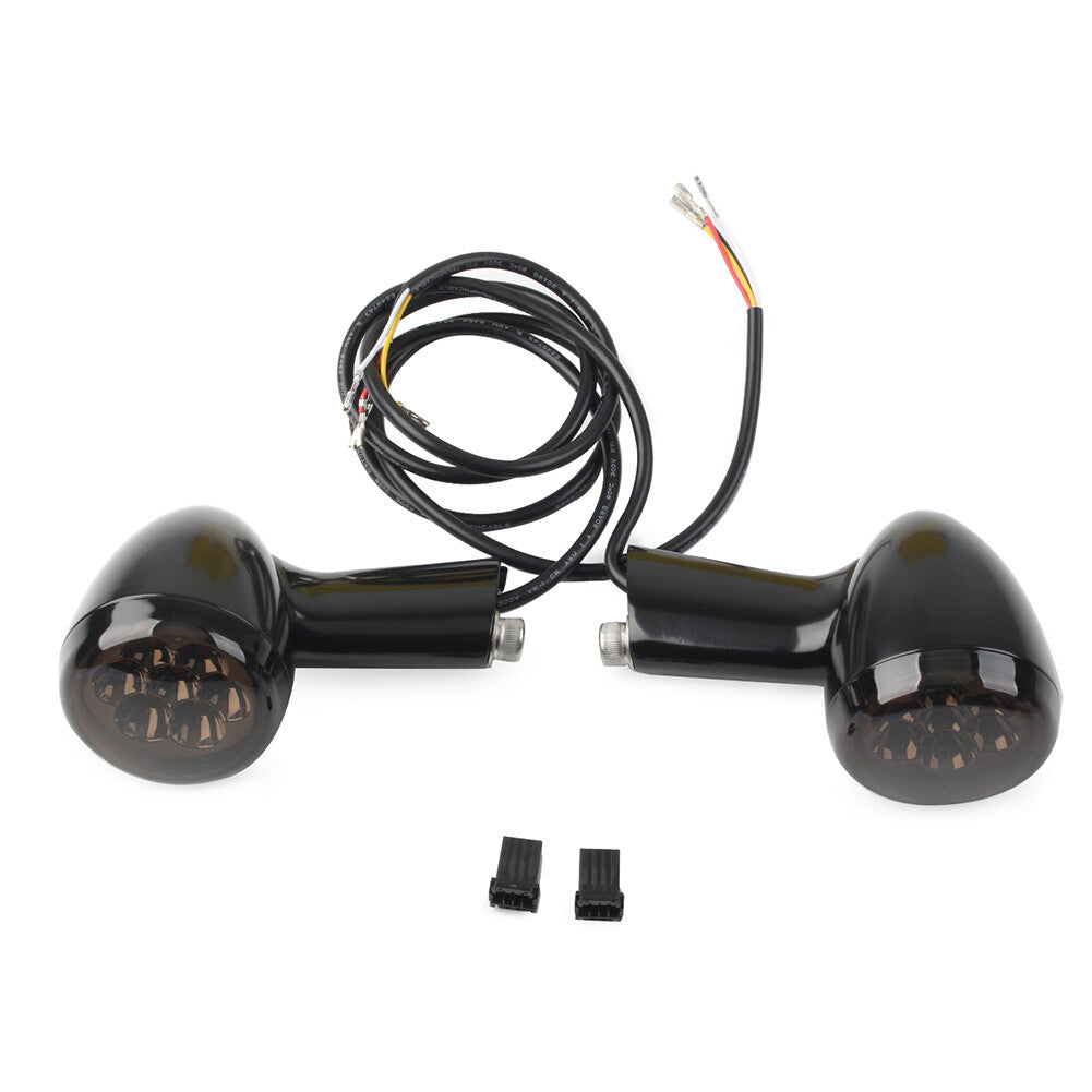 2x LED Rear Turn Signals Brake Light for Harley Sportster XL 883 1200 1992-22 21