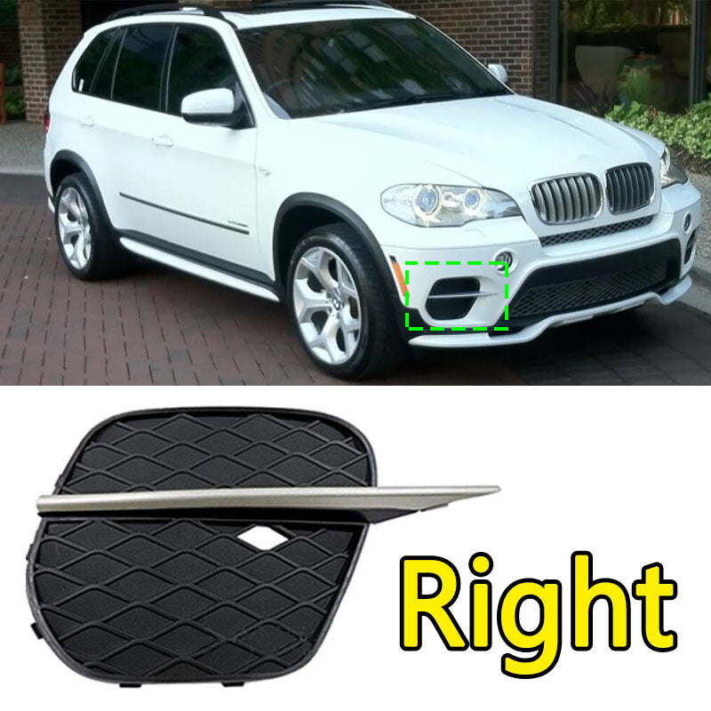 for BMW X5 E70 LCI 2011-2013 Fog Light Frame Fog Light Cover Grille Right