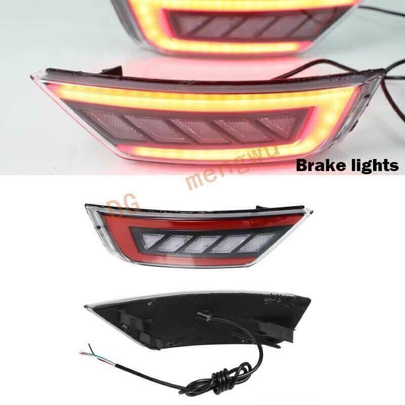 for Ford Escape Kuga 13-2019 Fog Light LED Brake Lights Refit Rear Bumper Light