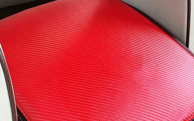 for Nissan Armada Patrol 17-2024 Middle Console Armrest Box Cover Red PU Leather