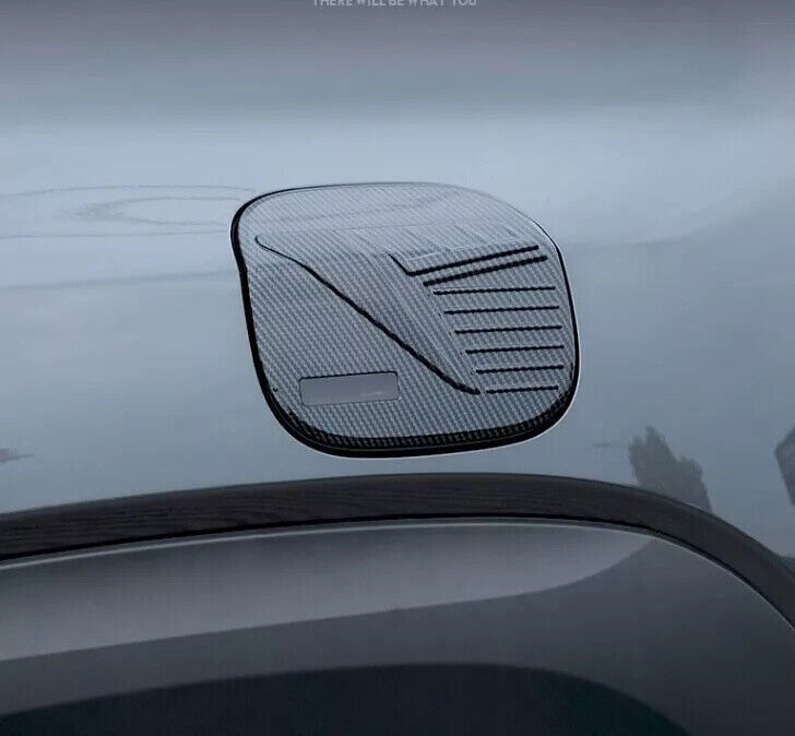 for Mazda CX-50 2023-25 Carbon Fiber Gas Door Fuel Tank Cap Filler Cover Trim 1X